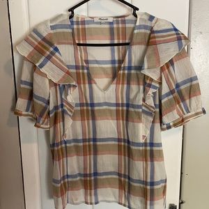 Cotton Madewell Blouse Large